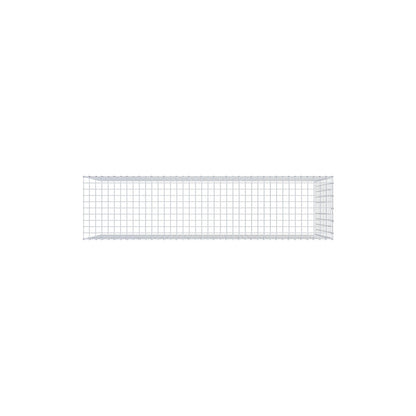 Anbaugabione Typ 4 200 cm x 100 cm x 50 cm (L x H x T), Maschenweite 5 cm x 10 cm, C-Ring