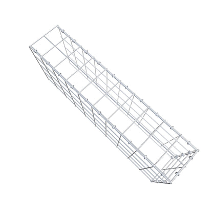 Anbaugabione Typ 4 100 cm x 40 cm x 20 cm (L x H x T), Maschenweite 10 cm x 10 cm, C-Ring