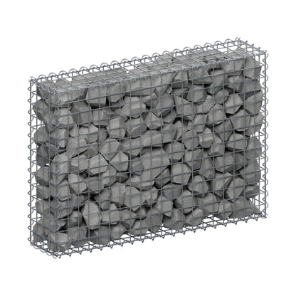 Gabion 100 cm x 70 cm x 20 cm (L x H x D), maskstorlek 5 cm x 5 cm, spiral