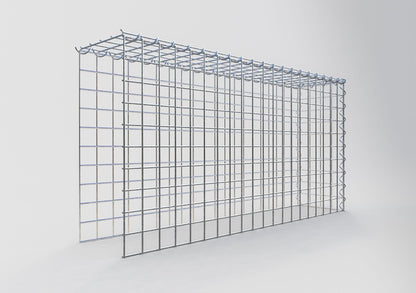 Grown-on gabion type 4 100 cm x 50 cm x 20 cm (L x H x D), mesh size 5 cm x 5 cm, spiral
