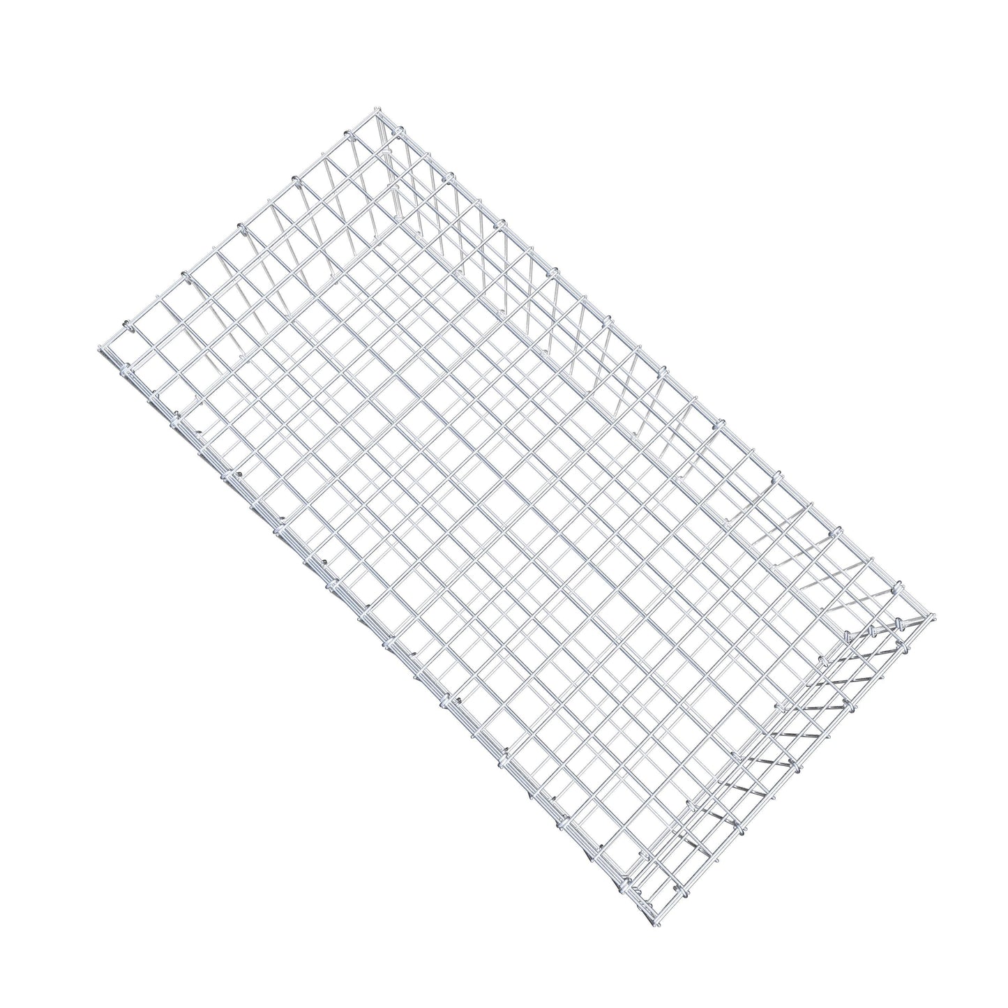 Gabione 100 cm x 30 cm x 50 cm (L x H x T), Maschenweite 5 cm x 10 cm, C-Ring