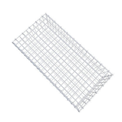 Gabione 100 cm x 30 cm x 50 cm (L x H x T), Maschenweite 5 cm x 10 cm, C-Ring
