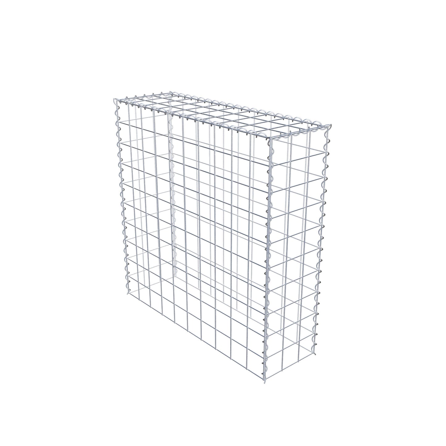 Gavión complementario tipo 3 100 cm x 100 cm x 30 cm (L x A x P), malla 10 cm x 10 cm, espiral