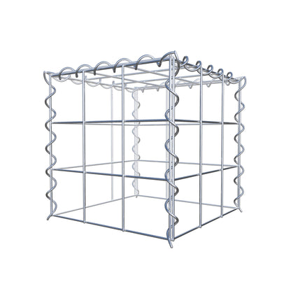 Gavión adicional tipo 3 30 cm x 30 cm x 30 cm (L x A x P), malla 10 cm x 10 cm, en espiral