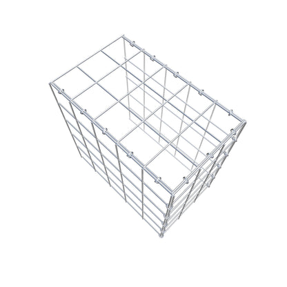 Gavión adicional tipo 4 50 cm x 50 cm x 30 cm (L x A x P), malla 10 cm x 10 cm, anillo en C