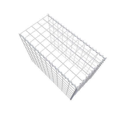 Gavión complementario tipo 4 100 cm x 80 cm x 50 cm (L x A x P), malla 10 cm x 10 cm, espiral