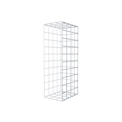 Type 2 oplegkorf 100 cm x 40 cm x 30 cm (L x H x D), maaswijdte 10 cm x 10 cm, C-ring