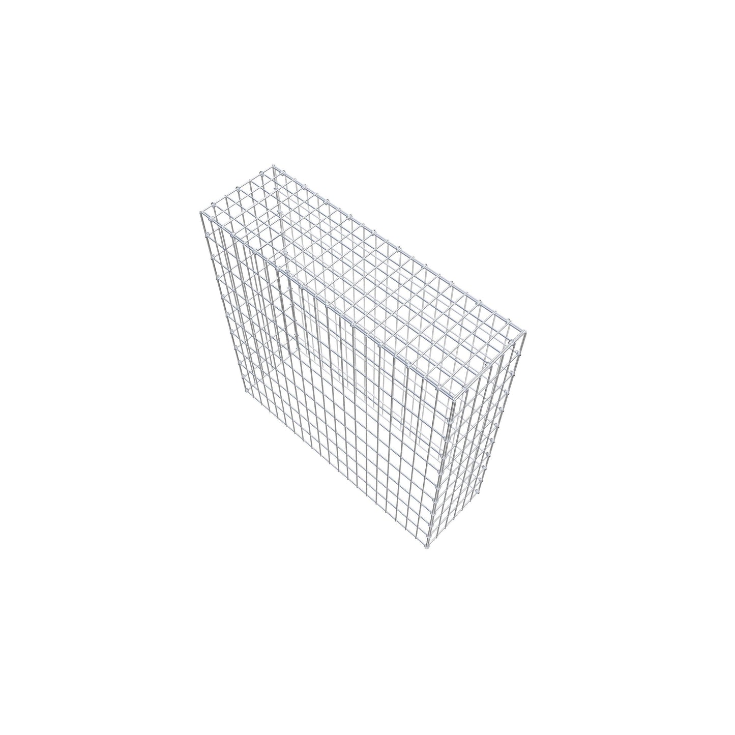 Gavión complementario de tipo 3 100 cm x 100 cm x 30 cm (L x A x P), malla 5 cm x 10 cm, anillo en C