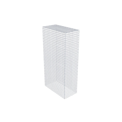 Pilote adicional tipo 3 200 cm x 100 cm x 50 cm (L x A x P), malla 5 cm x 5 cm, anillo en C