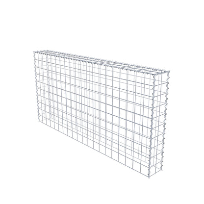 Gabião Tipo 3 200 cm x 100 cm x 20 cm (C x A x P), malhagem 10 cm x 10 cm, espiral