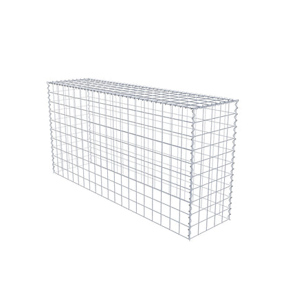 Gavión complementario tipo 3 200 cm x 100 cm x 50 cm (L x A x P), malla 10 cm x 10 cm, espiral