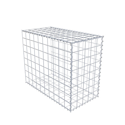 Anbaugabione Typ 2 100 cm x 80 cm x 50 cm (L x H x T), Maschenweite 10 cm x 10 cm, Spirale