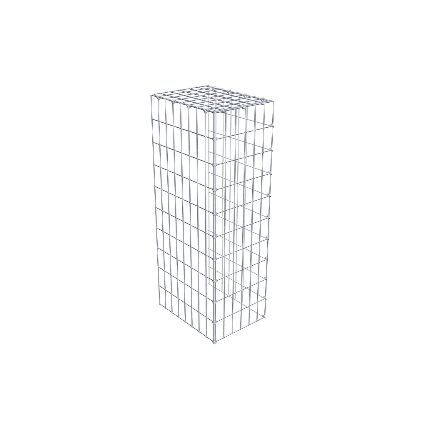 Fourche rapportée type 4 100 cm x 40 cm x 30 cm (L x H x P), mailles 5 cm x 10 cm, anneau C