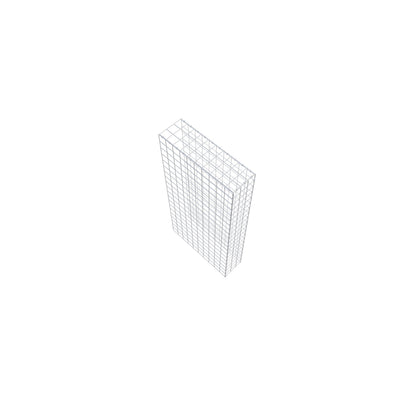 Gavión adicional tipo 4 200 cm x 100 cm x 30 cm (L x A x P), malla 10 cm x 10 cm, anillo en C