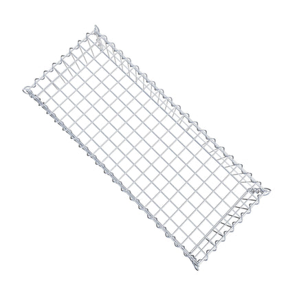Gavión complementario tipo 3 100 cm x 20 cm x 40 cm (L x A x P), malla 5 cm x 10 cm, espiral