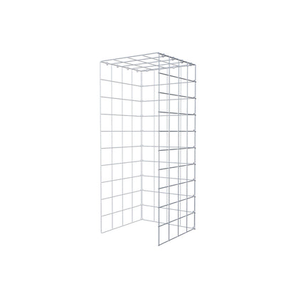 Anbaugabione Typ 4 100 cm x 40 cm x 40 cm (L x H x T), Maschenweite 10 cm x 10 cm, C-Ring