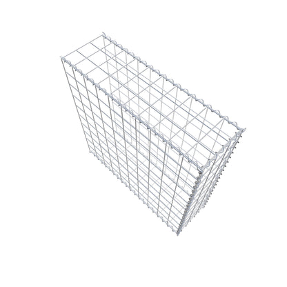 Anbaugabione Typ 2 100 cm x 100 cm x 30 cm (L x H x T), Maschenweite 10 cm x 10 cm, Spirale
