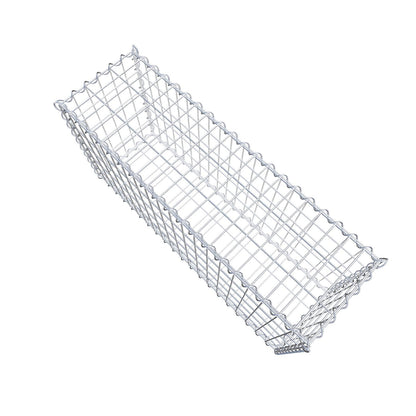 Schanskorf 100 cm x 50 cm x 30 cm (L x H x D), maaswijdte 5 cm x 10 cm, spiraal