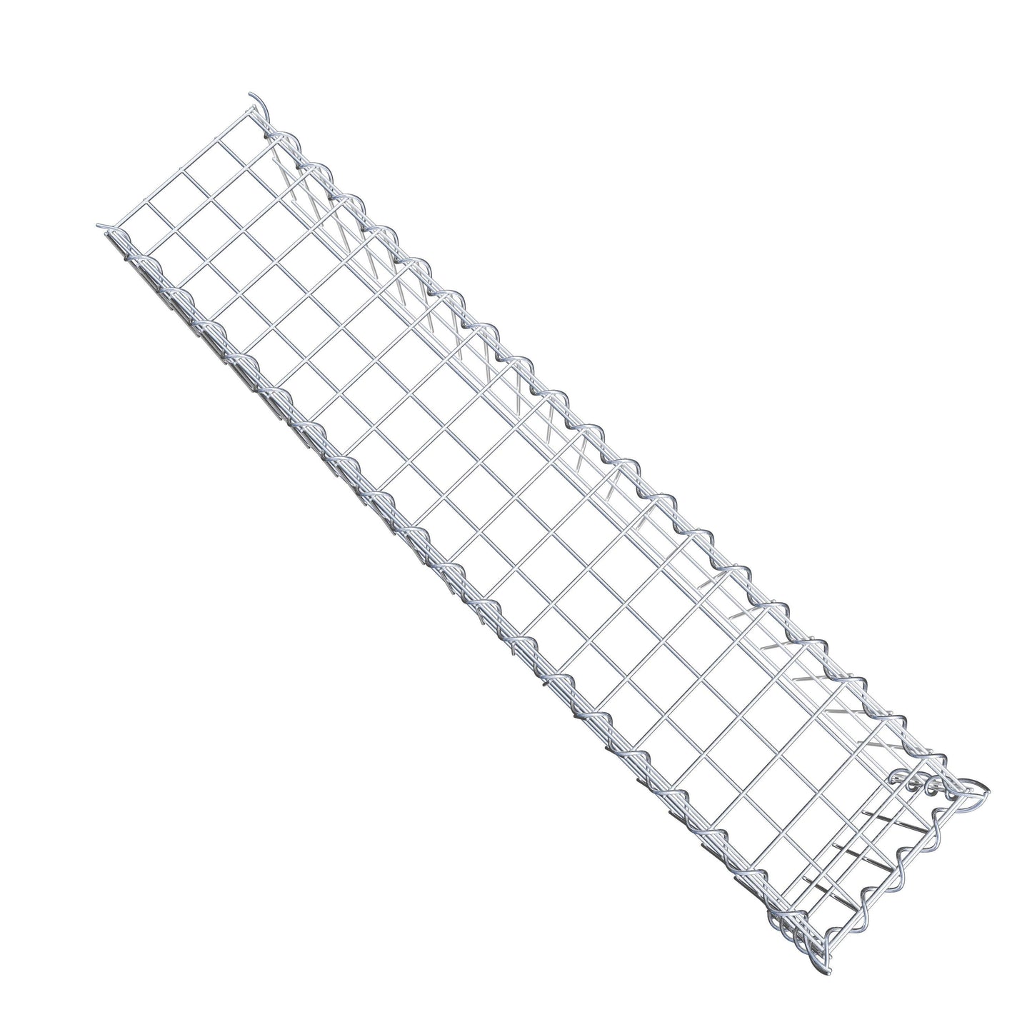 Grown-on gabion type 4 100 cm x 20 cm x 20 cm (L x H x D), mesh size 5 cm x 10 cm, spiral
