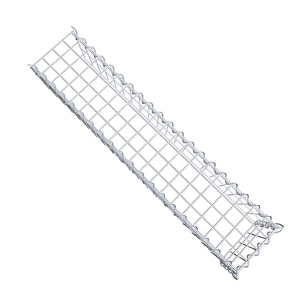 Grown-on gabion type 4 100 cm x 20 cm x 20 cm (L x H x D), mesh size 5 cm x 10 cm, spiral
