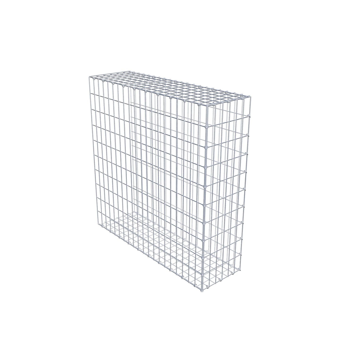 Fourche rapportée type 2 100 cm x 100 cm x 30 cm, mailles 5 cm x 10 cm, anneau en C