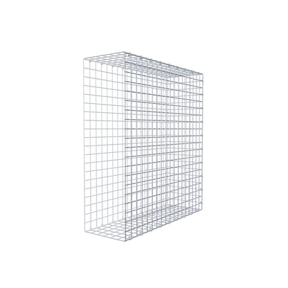 Monterad gabion typ 2 100 cm x 90 cm x 30 cm (L x H x D), maskstorlek 5 cm x 5 cm, C-ring