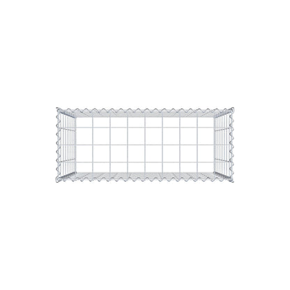 Anbaugabione Typ 3 100 cm x 80 cm x 40 cm (L x H x T), Maschenweite 10 cm x 10 cm, Spirale