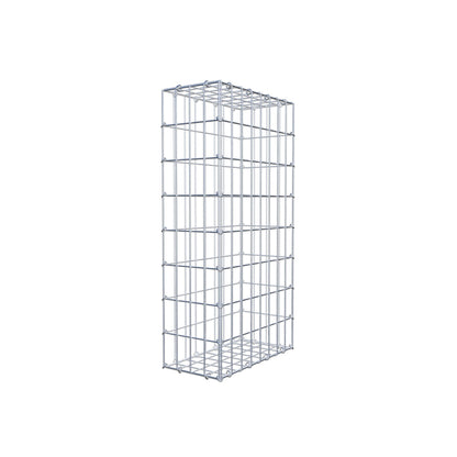 Schanskorf 80 cm x 40 cm x 20 cm (L x H x D), maaswijdte 5 cm x 10 cm, C-ring