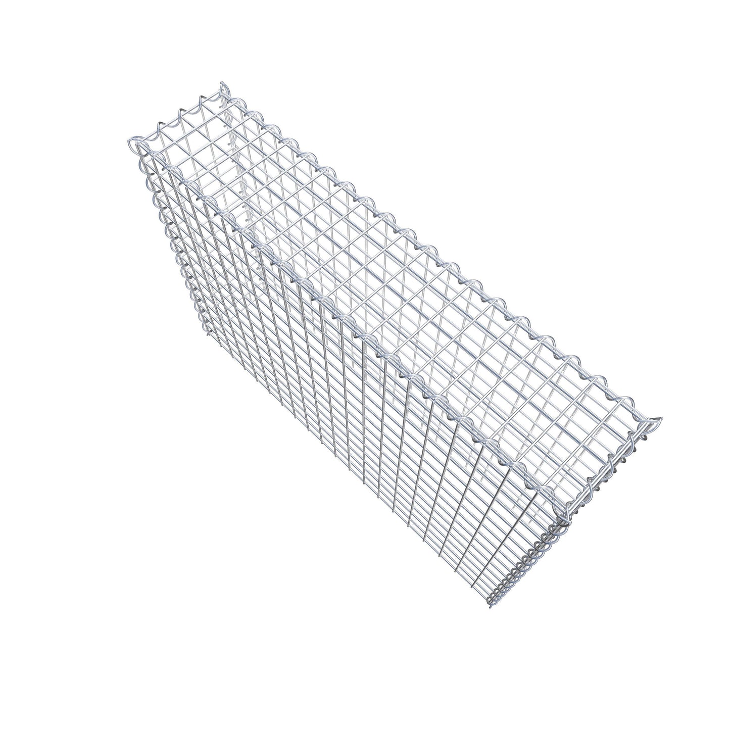 Gavión complementario tipo 3 100 cm x 70 cm x 20 cm (L x A x P), malla 5 cm x 5 cm, espiral