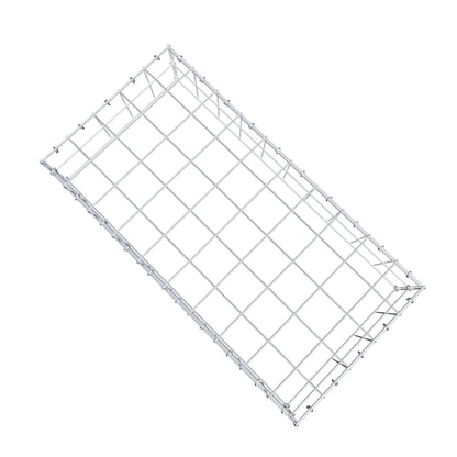 Gavión complementario de tipo 3 100 cm x 20 cm x 50 cm (L x A x P), malla 10 cm x 10 cm, anillo en C
