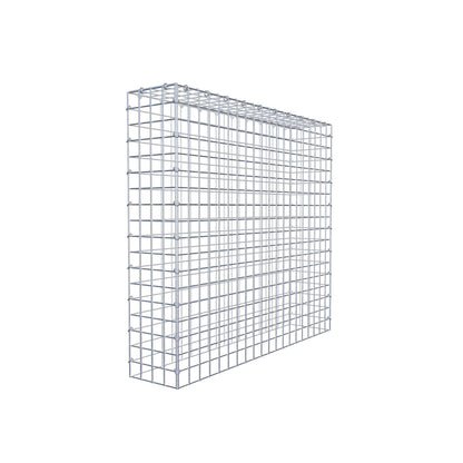 Gavión complementario de tipo 3 100 cm x 90 cm x 20 cm (L x A x P), malla 5 cm x 5 cm, anillo en C