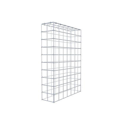 Gavión complementario de tipo 3 100 cm x 70 cm x 20 cm (L x A x P), malla 10 cm x 10 cm, anillo en C