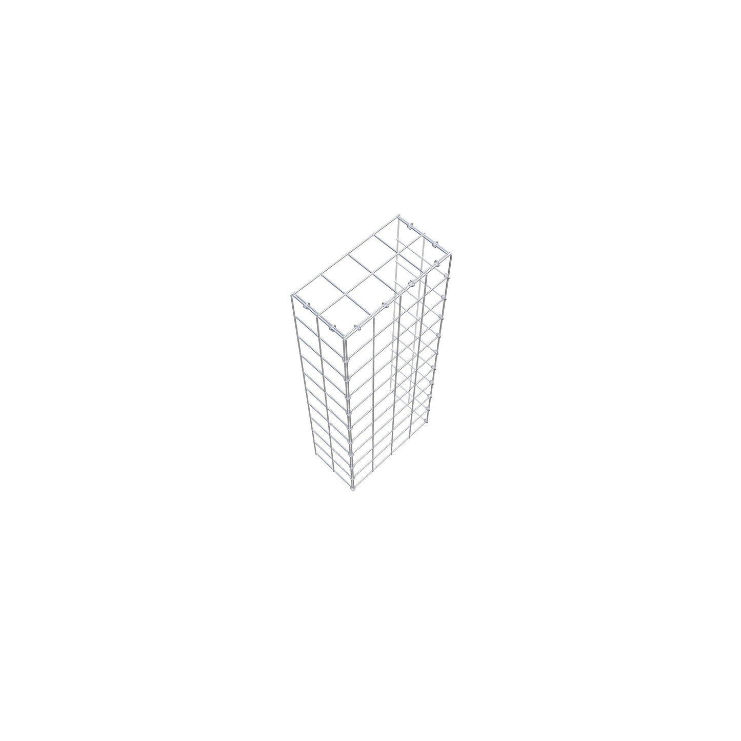 Pila adicional tipo 4 100 cm x 20 cm x 40 cm (L x A x P), malla 10 cm x 10 cm, anillo en C