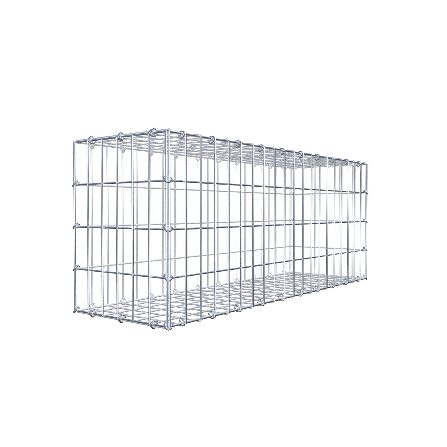 Schanskorf 100 cm x 40 cm x 30 cm (L x H x D), maaswijdte 5 cm x 10 cm, C-ring