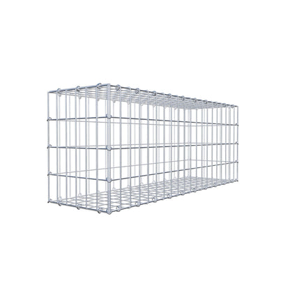 Schanskorf 100 cm x 40 cm x 30 cm (L x H x D), maaswijdte 5 cm x 10 cm, C-ring