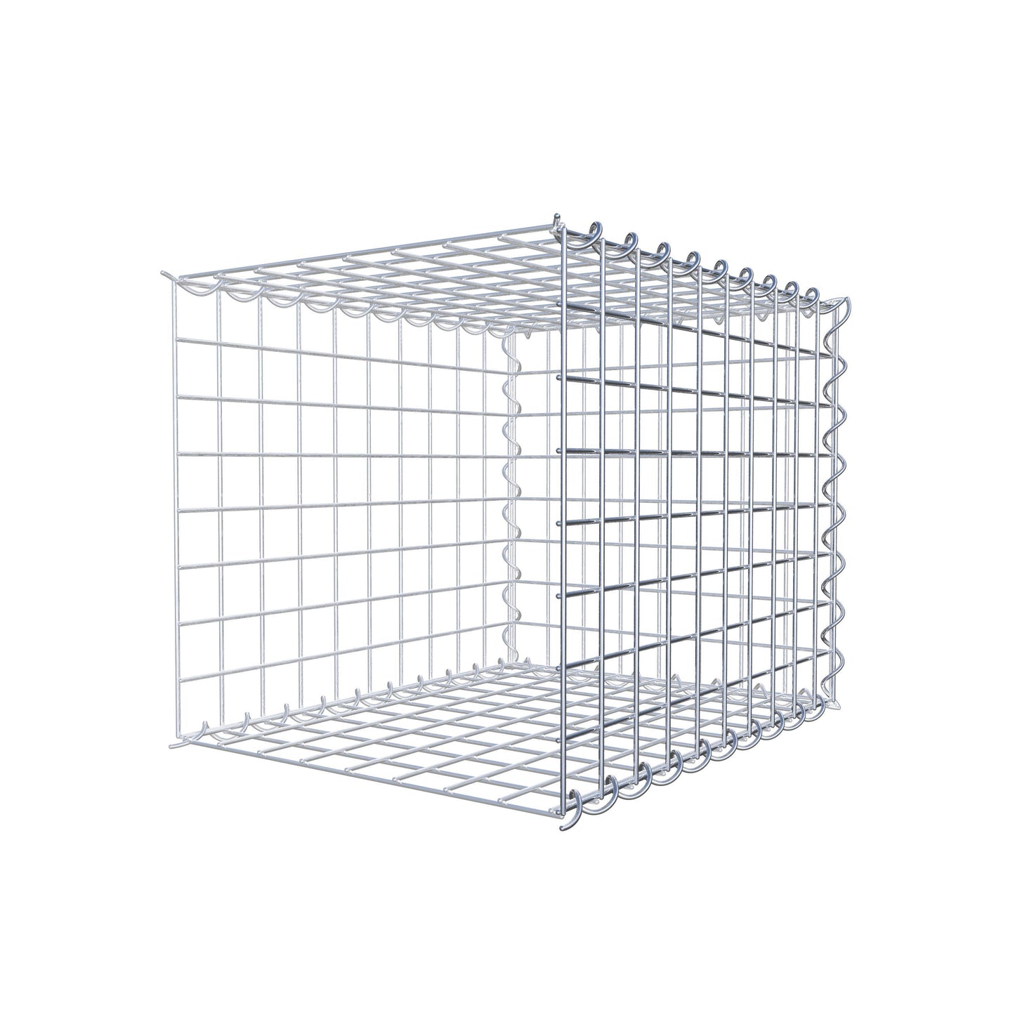 Gavión adicional tipo 2 50 cm x 40 cm x 40 cm (L x A x P), malla 5 cm x 5 cm, en espiral