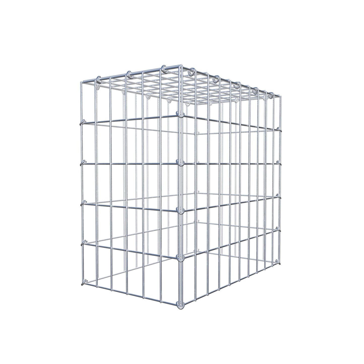 Fourche rapportée type 3 50 cm x 50 cm x 30 cm (L x H x P), mailles 5 cm x 10 cm, anneau C