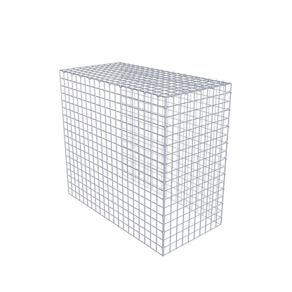 Gabião Tipo 4 100 cm x 90 cm x 50 cm (C x A x P), malhagem 5 cm x 5 cm, anel C