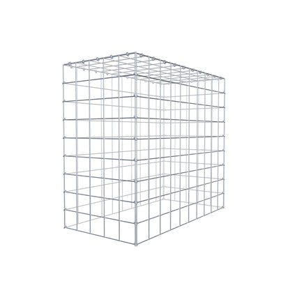 Gavión complementario de tipo 3 100 cm x 90 cm x 50 cm (L x A x P), malla 10 cm x 10 cm, anillo en C