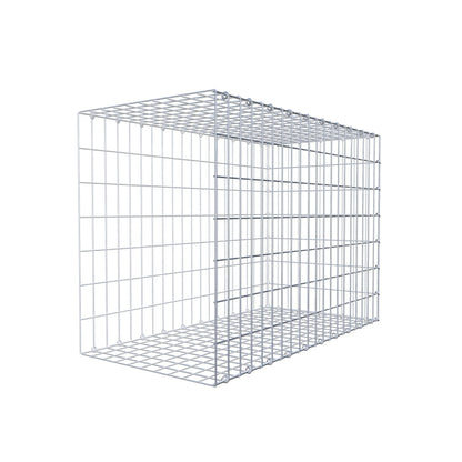 Monteret gabion type 2 100 cm x 70 cm x 50 cm, maskestørrelse 5 cm x 10 cm, C-ring
