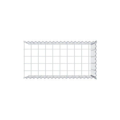 Anbaugabione Typ 4 100 cm x 50 cm x 50 cm (L x H x T), Maschenweite 10 cm x 10 cm, Spirale