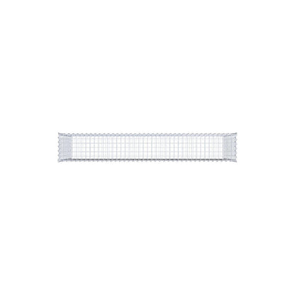 Gavión 200 cm x 100 cm x 30 cm (largo x alto x fondo), malla 5 cm x 5 cm, en espiral