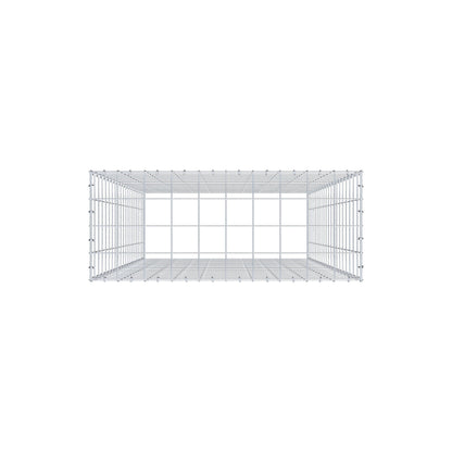 Pila adicional tipo 3 200 cm x 100 cm x 40 cm (L x A x P), malla 10 cm x 10 cm, anillo en C