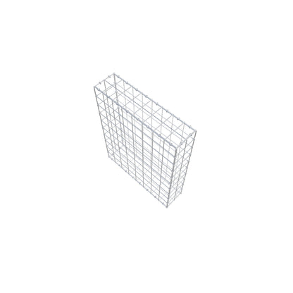 Gavión 100 cm x 80 cm x 20 cm (L x A x P), luz de malla 10 cm x 10 cm, anillo en C