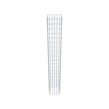 Gabion column square 27 cm x 27 cm, 200 cm high, MW 5 cm x 10 cm