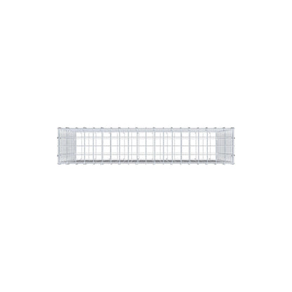 Gabion 100 cm x 70 cm x 20 cm (L x H x D), maskestørrelse 5 cm x 5 cm, C-ring