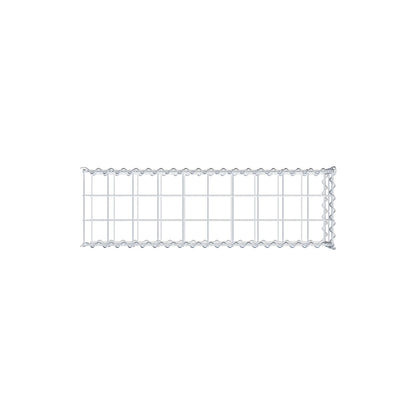 Grown-on gabion type 2 100 cm x 20 cm x 30 cm (L x H x D), mesh size 10 cm x 10 cm, spiral