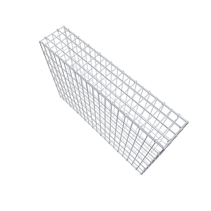 Gabion 100 cm x 70 cm x 20 cm (L x H x D), maskestørrelse 5 cm x 10 cm, C-ring