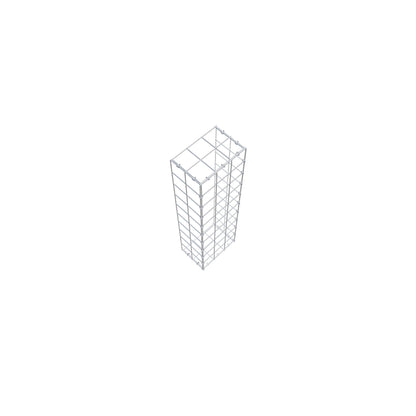 Gabião Tipo 2 100 cm x 20 cm x 30 cm (C x A x P), malhagem 10 cm x 10 cm, anel C