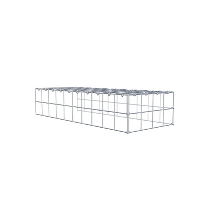 Pila adicional tipo 4 100 cm x 20 cm x 40 cm (L x A x P), malla 10 cm x 10 cm, anillo en C